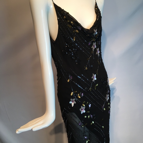 Black Dancing dress. size XL - Picture 4 of 7